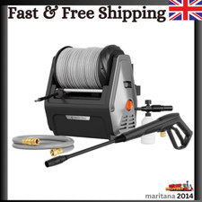 Giraffe Tools UK 2200 PSI Grandfalls Wall Mounted Power Washer, 150 BAR Pressure