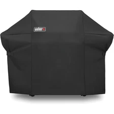 Weber 7108 Grill Cover with Storage Bag for Summit 400 Series Gas Grills Genuine
