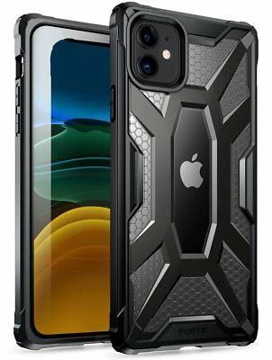 Light weight Case For iPhone 11 Drop-proof Protective Shockproof Cover Black