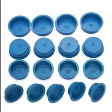 Tube Plug Plastic Hub Cap / Dust Covers Pipe Plug Inner Plugs Φ38-Φ160mm Blue