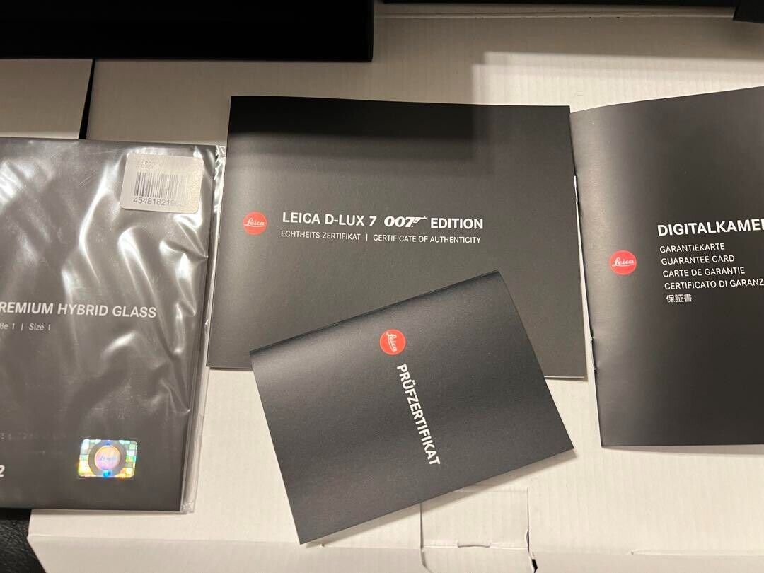Leica D-LUX7 James Bond 007 Edition Model Limited Edition of