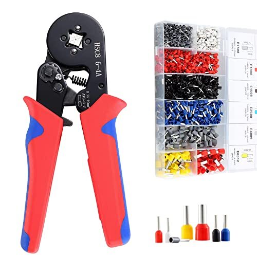 Pince a Sertir Finis les Faux Contacts avec ce Kit HSC8 6-4 et 1200 Cosses