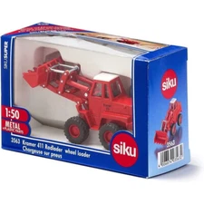SIKU SUPER 1:50 DIE CAST SCRAPER - WHEEL LOADER KRAMER 411 ART 3563