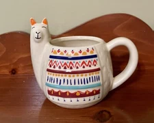 Llama Figural Coffee Mug Ceramic