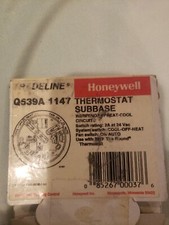 Honeywell Q539A1147 Thermostat Subbase, Independent Heat Cool Circuits NEW!