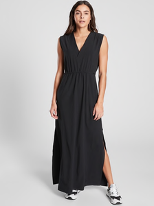tall black maxi dress