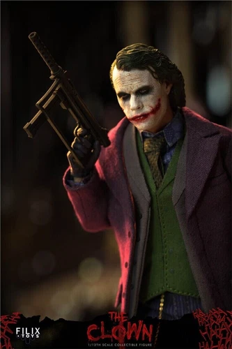 FILIX TOYS FX004 1/12 Joker Heath Ledger 6" Action Figure in stock - Picture 7 of 24