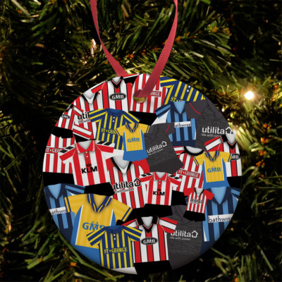 Brentford Retro Bausatz Maische Christbaumkugel Dekoration Keramik Bienen Fächer