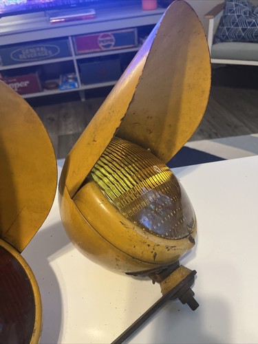 Vintage Arrow Traffic Lights Bullet Light Signal 775H 1930’s Original Rat Rod - Bild 4 von 18
