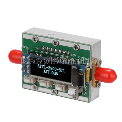 Digital Programmable RF Attenuator Control 0-31dB Adjustable 1dB 1MHZ-3800MHz