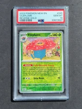 PSA 10 VILEPLUME 045/165 - S&V 151 MEW EN REVERSE HOLO RARE ENGLISH - GEM MINT