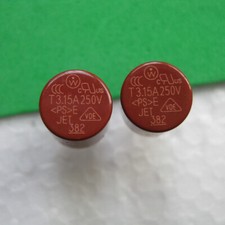 5pcs T3.15A 250V 3.15A TR5 Round Miniature Slow Blow Micro Sub Min Fuse New
