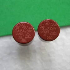 5pcs T3.15A 250V 3.15A TR5 Round Miniature Slow Blow Micro Sub Min Fuse New