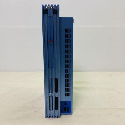 SONY PlayStation2 SCPH-39000 Aqua Blue Console w/Controller Cable