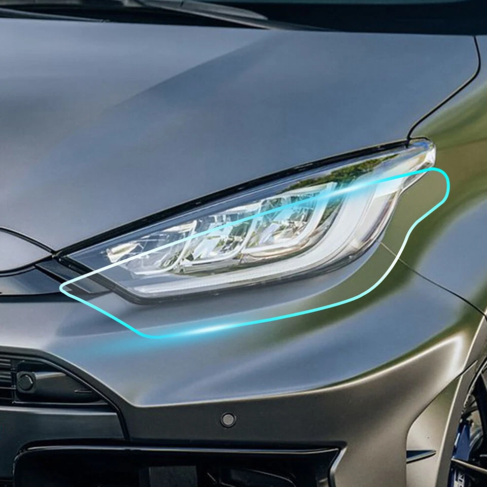 Película de proteção de pintura pré-cortada completa para carro PPF TPU transparente para Toyota GR Yaris 2024-UP - Imagem 4 de 4