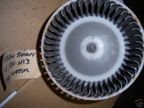 NISSAN SUNNY N13 1987-1992 HEATER BLOWER FAN MOTOR - Picture 1 of 5