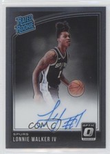 2018 Panini Donruss Optic Rated Rookie Signatures Lonnie Walker IV #174 Auto 5xx