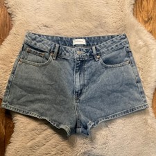Pacsun High Rise Festival Shorts Women's Size 28 Raw Hem