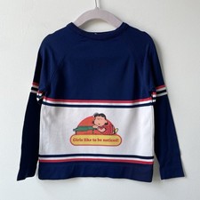 Vintage 4t 5t Peanuts Shirt 70s Lucy Danskin Girls Like To Be Noticed Boo