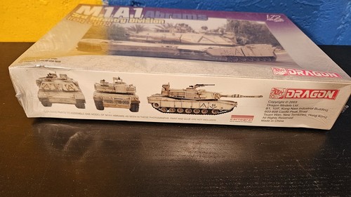 Char M1A1 Abrams armée 3ème division d'infanterie Maquette Irak Dragon 1:72 kit 7215 NON OUVERT - Photo 7/7