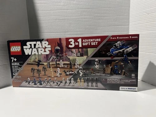 LEGO Star Wars #66804 Clone Wars & Mandalorian Gift Set 3-In-1 Walmart Exclusive