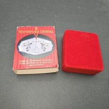 Waterford Crystal Hark The Herald Angels Sing Ornament 1998 Songs Of Christmas