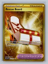 Pokemon Rescue Board Holo Hyper Rare SV06: Twilight Masquerade 225/167 NM