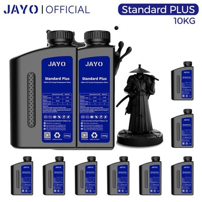 JAYO 10KG Schwarz Standard PLUS Harz Resin 3D-Drucker Höhere Präzision Stärker