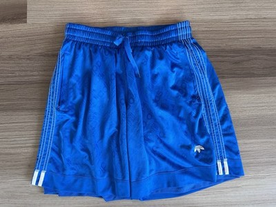 Adidas X Alexander Wang Collaboration Men s Football Shorts-Medium, Blue