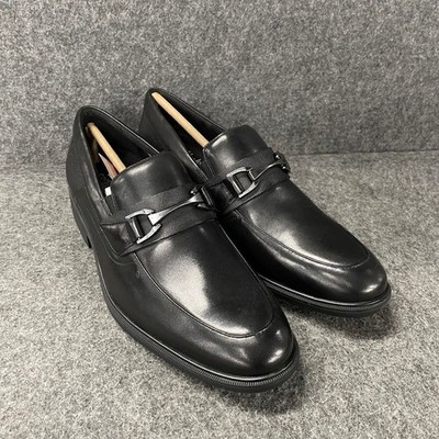 CLARKS Steadwell Bit Leather Loafers Men display picture 1