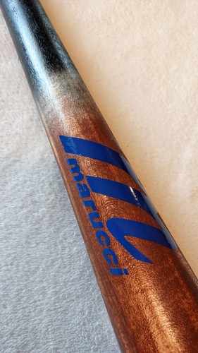 NEW Torpedo Marucci 33"/31.5oz Maple Wood Baseball Bat Blem Natural Brown/Black - Picture 3 of 9