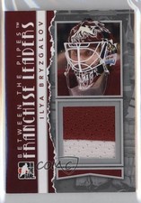 2010 ITG Between the Pipes Franchise Leaders Silver /29 Ilya Bryzgalov IIya 0c3