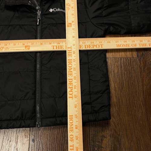 Columbia Sportswear Youth XS 6/7 Puffer Jacket Interchange Black Omni-Heat - Picture 11 of 13