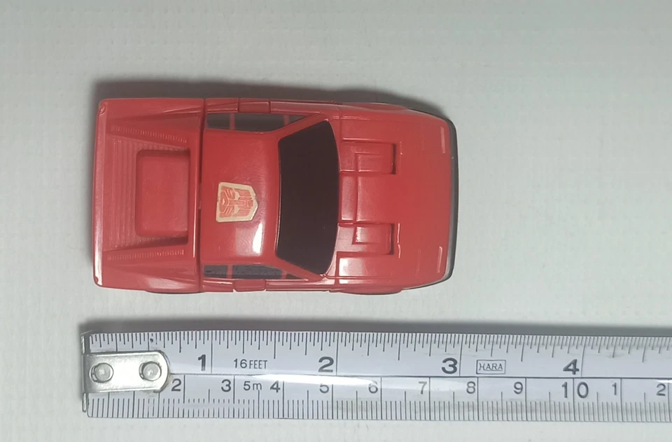 HASBRO 1987 TRANSFORMERS G1 THROTTLEBOTS AUTOBOT CHASE ROBOT ACTION FIGURE - Image 4 of 4