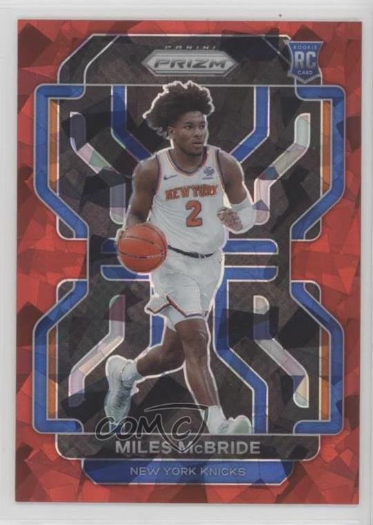 2021-22 Panini Prizm Red Ice Prizm Miles McBride #283 7sd