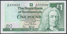 Scotland  1  Pound  1996  UNC  P. 351c,   Banknotes, Uncirculated