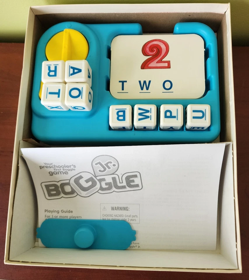 Vintage 1988 Boggle Jr Board Game Parker Brothers 100% Complete 📸SEE PICS📸 - Image 3 of 4