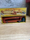 Vintage Matchbox Lesney Diecast Toy Truck M-8 New Model Car Transporter w/ Box