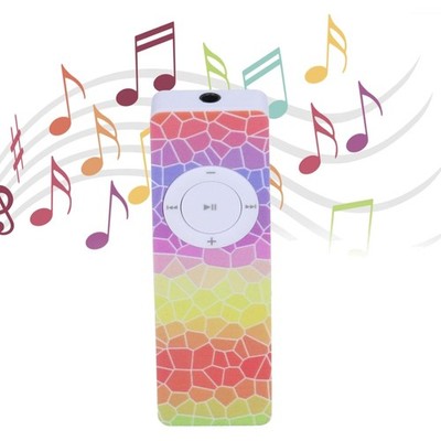 MP3-Player 64 GB Tragbar Lautsprecher Musikspieler Aux Radio Aufnahme Sandfarbe
