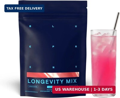 Blueprint Bryan Johnson Longevity Mix - Muscle Builder & Recovery Supplement - P