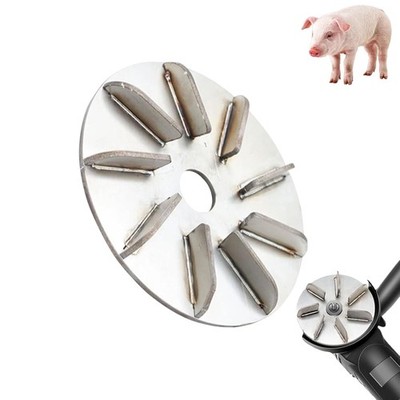 Pig Hair Removal Tool, Labor-Saving Pig Hair Remover Scraper Disc, Effort-Saving