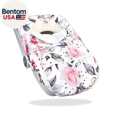Winter Car Seat Cover for Baby, Infant Car Seat Canopies Cover for Newborn, Warm