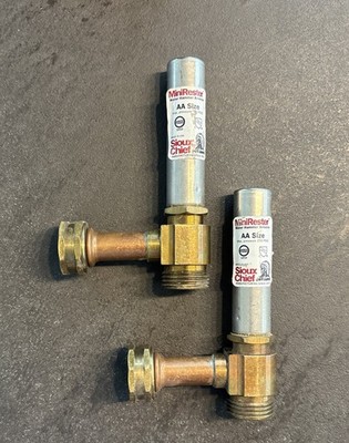 Sioux Chief MiniRester AA Water Hammer Arrester 2 Pack 250 PSI USA Plumbing 660