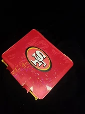 Custom 3D Printed Domino Set "49ERS inspired" W/Swarovski Crystals 