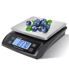 Large Digital Kitchen Scale 30kg/66lb Food Scale for Baking Cooking Stainless...