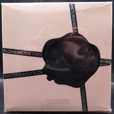 Authentic FlowerBomb By Viktor & Rolf L'eau De Parfum For Women 3.4Fl Oz New
