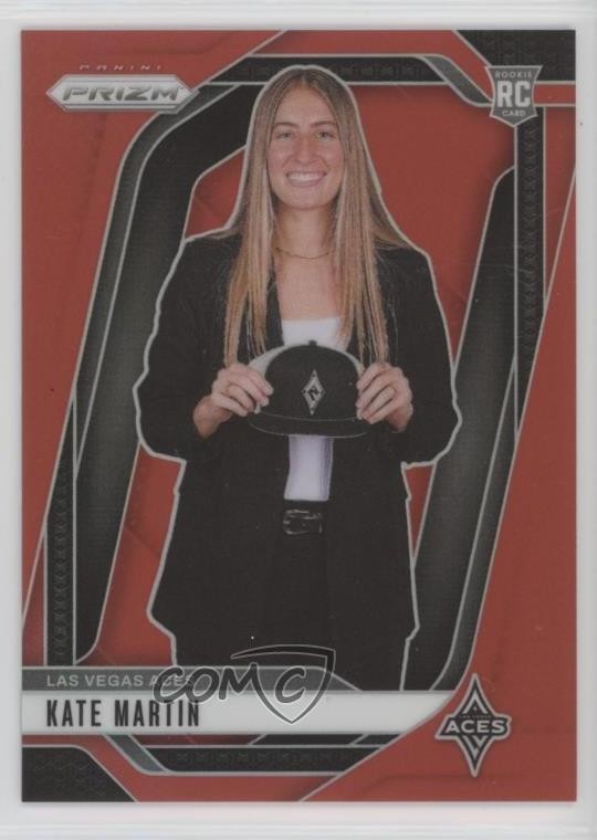 2024 Panini Prizm WNBA Red Prizm /299 Kate Martin #148 Rookie RC 1pe9