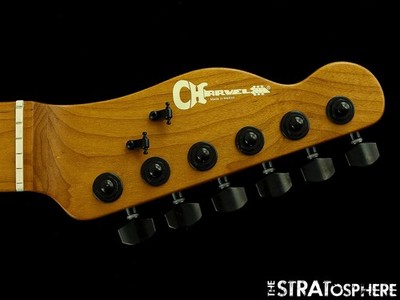 Charvel Pro Mod So-Cal 2 SC2 24 NECK & LOCKING TUNERS Caramelized Maple Reverse 