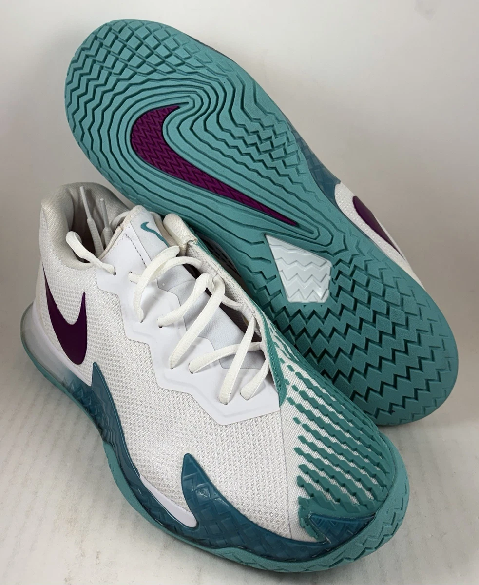 NikeCourt Zoom Vapor Cage 4 Rafa White Washed Teal for Sale