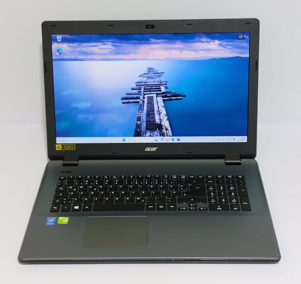 Acer Aspire E5-771G 17,3´´ FHD Core i5 Nvidia Grafik 12GB Ram 120GB+1TB Win 11 - Bild 2 von 4